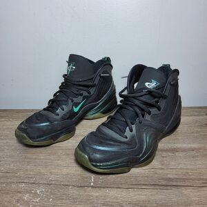 Nike Air Penny V 5 Invisibility Cloak Men Size 11 Black Teal Purple